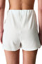 White Skirt Swim Shorts - 2
