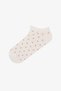 5 Pairs of Cotton Colorful Small Polka Dot Patterned Booties Socks - 4