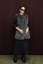 Women's Belted Lolita Fur Vest - 15223Ylk Anthracite - 2