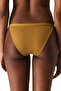 Green Montana Side Textured Mid-Waist Bikini Bottom - 2