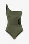 Olive Green Marcelina Glitter Swimsuit - 5