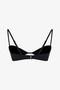 Black Mollie Bandeau Bikini Top - 6