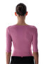 Rose Pink Heart Gathering Bodysuit - 5