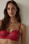 Red Lotus Lace Bra