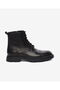 Men's Black Genuine Leather Classic Boots 5K1Yb18710