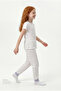 Girl's Lilac Diamond Short Sleeve 2-Piece Pajama Set - 3