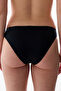 Black Hearth Mid-Waist Bikini Bottom - 2