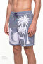 Men's Navy Blue Surf Revival Striped Shorts - 3