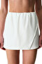 White Skirt Swim Shorts