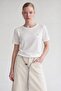 Round Neck Basic T-Shirt White