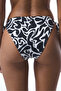 Tint Zebra Print Tie-Up Low Rise Bikini Bottom - 3
