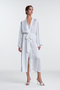 Off-White Scarlett Lace Long Sleeve Dressing Gown - 2