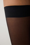 Emilia Black Garter Stockings - 3