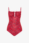 Colorful Ethnic Patterned Bandana Swimsuit - 6