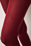 Opaque 50 Wine Color Pantyhose - 4