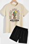Arizona Shorts T-shirt Tracksuit Set