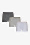 Men's Basic Gray 3-pack Boxer