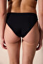 Pearl Side Black Black Bikini Bottom - 2