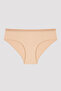 Beige Easy Cotton Trim Hipster Panties - 4