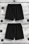 Pack of 2 Unisex Cotton Comfortable Combed Cotton Shorts - 2