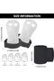 Yelajoy Gymnastics Grip Bands,2-Pair Set,Kids & Youth Wrist Support for Bar Workouts,Weightlifting & Sports Training - 7