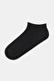 4 Pairs of Cotton Black Bootie Socks - 2