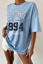 Unisex California Printed Oversize T-shirt - 3