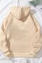 Unisex Cartoon Face Black White Hoodie - 2