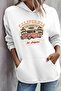 Unisex California Printed Hooded Sweatshirt