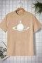 Unisex Astronaut Rides Printed T-shirt