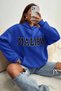 Unisex Malibu Printed Oversize Sweatshirt