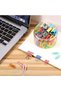 240 Pcs Office Supplies Set,Binder Clips,Paper Clips,and Rubber Bands,Assorted Sizes and Colors - 6