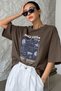 Unisex KeepGoing Printed Design T-shirt - 3