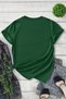 Unisex Cat Printed Oversize T-shirt - 2