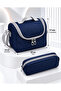 Waterproof Fabric Foil Backpack with Lunch Box and Pen Holder Primary School Bag Set of 3 - 5