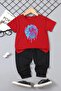 Children's Smile Emoji Top - Top Tracksuit Set