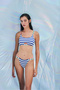 Napa Striped Super Bikini Bottom - Aysu Türkoğlu Collection