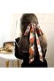 Women's Multi-Use Satin Scarf Belt,Long Knotted Waist Sash for Dresses and Jeans,188x4.5cm - 5