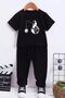 Children's Space Themed Bottom - Top Tracksuit Set