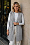 Women's Gray Knitwear Vest - 4