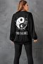 Unisex Yin & Yang Crew Neck Sweatshirt - 2