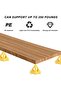 40 Pcs Painters Pyramid Stands,Paint Triangle Stand for Cabinet Doors and Canvas,Mini Cones Tripods for Painting and Staining - 3