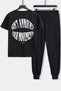 Unisex Dont Printed 2-Piece Tracksuit Set