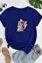 Unisex Cute Cat Design T-shirt