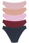 1001 Women's 5-Piece Daily Slip Panties V14 - 3