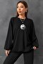 Unisex Yin & Yang Crew Neck Sweatshirt