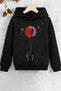 Children's Universe Themed Printed Sweatshirt