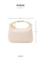 Women's Bag Crossbody Bag Shoulder Bag Soft Textured Handbag Small Cream- Eryn - 2