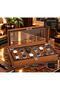 Clock Box Imported 12 Pieces Special Walnut - 3