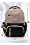 Water Resistant Fabric Foil Backpack School Bag with Lunchbox and Pen Holder Set of 3 - 2